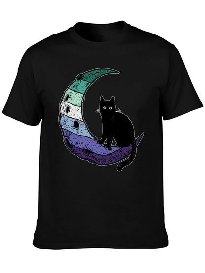 Gay Moon Cat T-Shirt