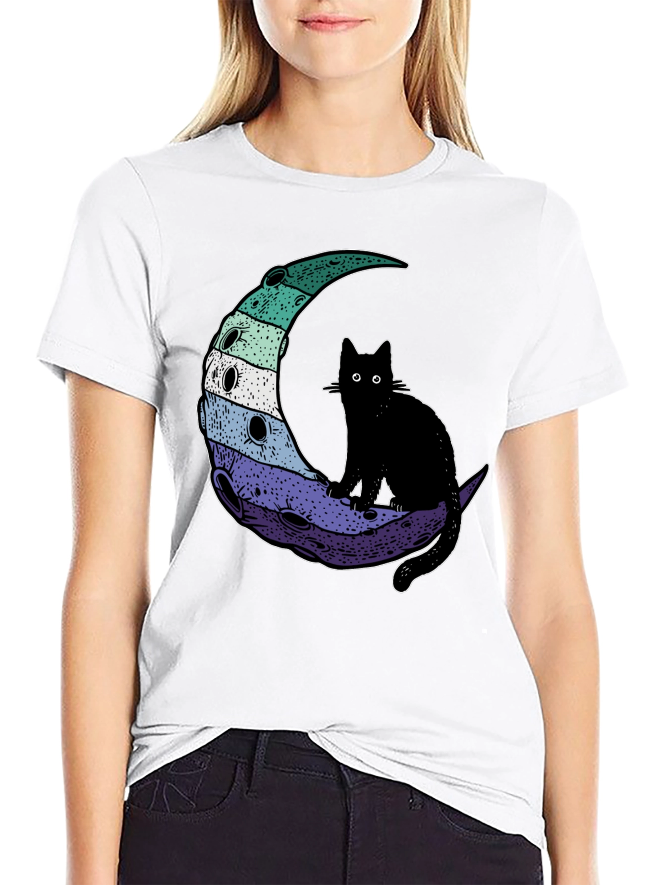 Gay Moon Cat T-Shirt