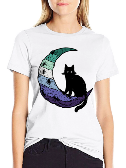 Gay Moon Cat T-Shirt