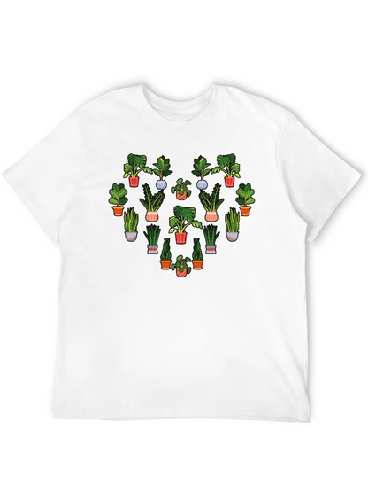 Plant Lover Heart T-Shirt - Stylish & Unique Design