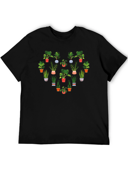 Plant Lover Heart T-Shirt - Stylish & Unique Design