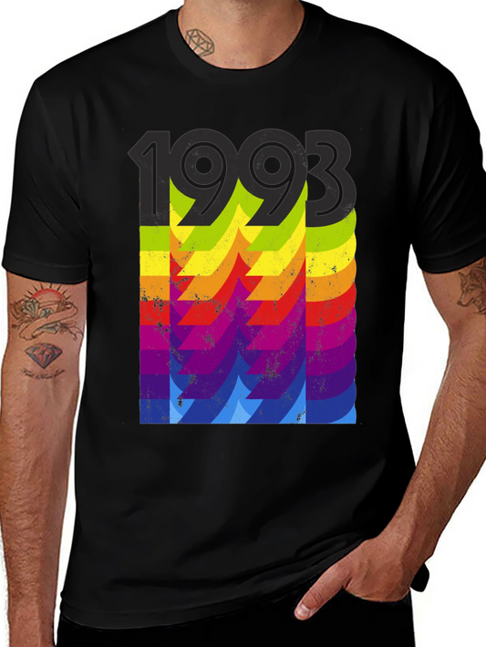 Vintage 1993 Rainbow Graphic T-Shirt