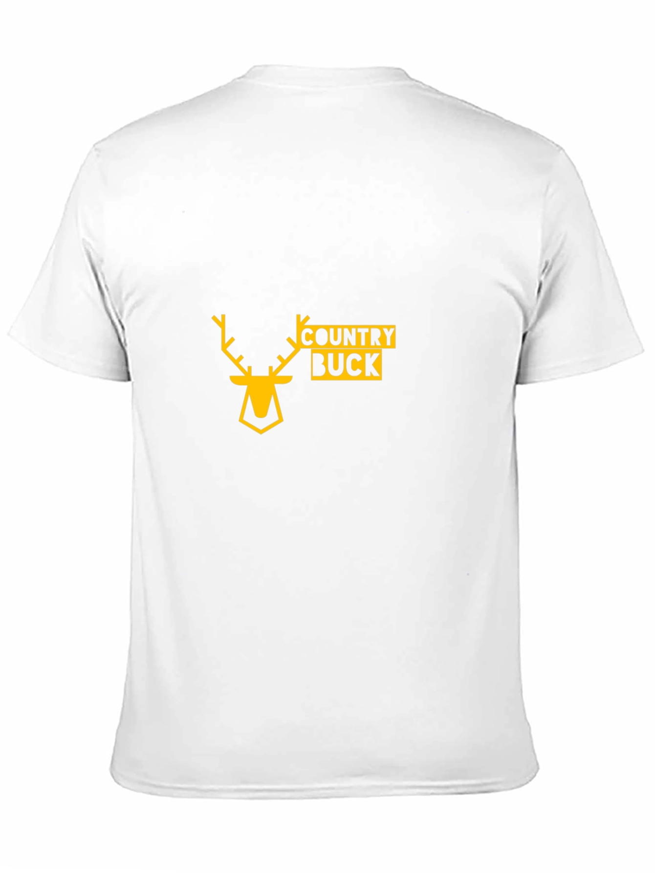 Country Buck Black T-Shirt