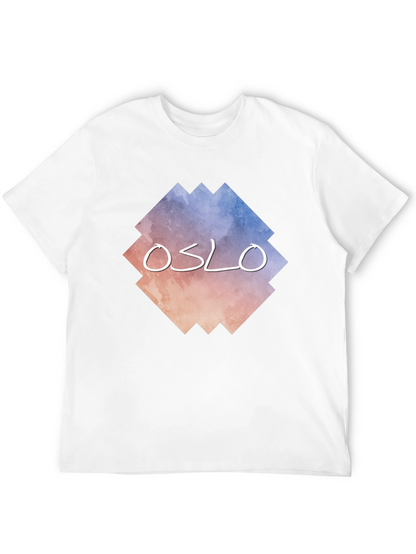 Oslo Graphic Tee - Urban Style Black T-Shirt