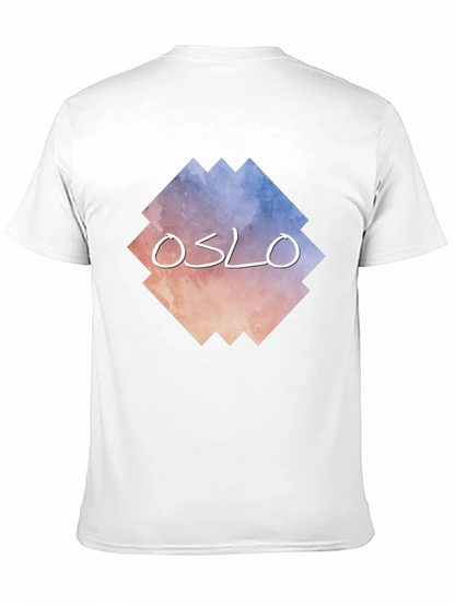 Oslo Graphic Tee - Urban Style Black T-Shirt
