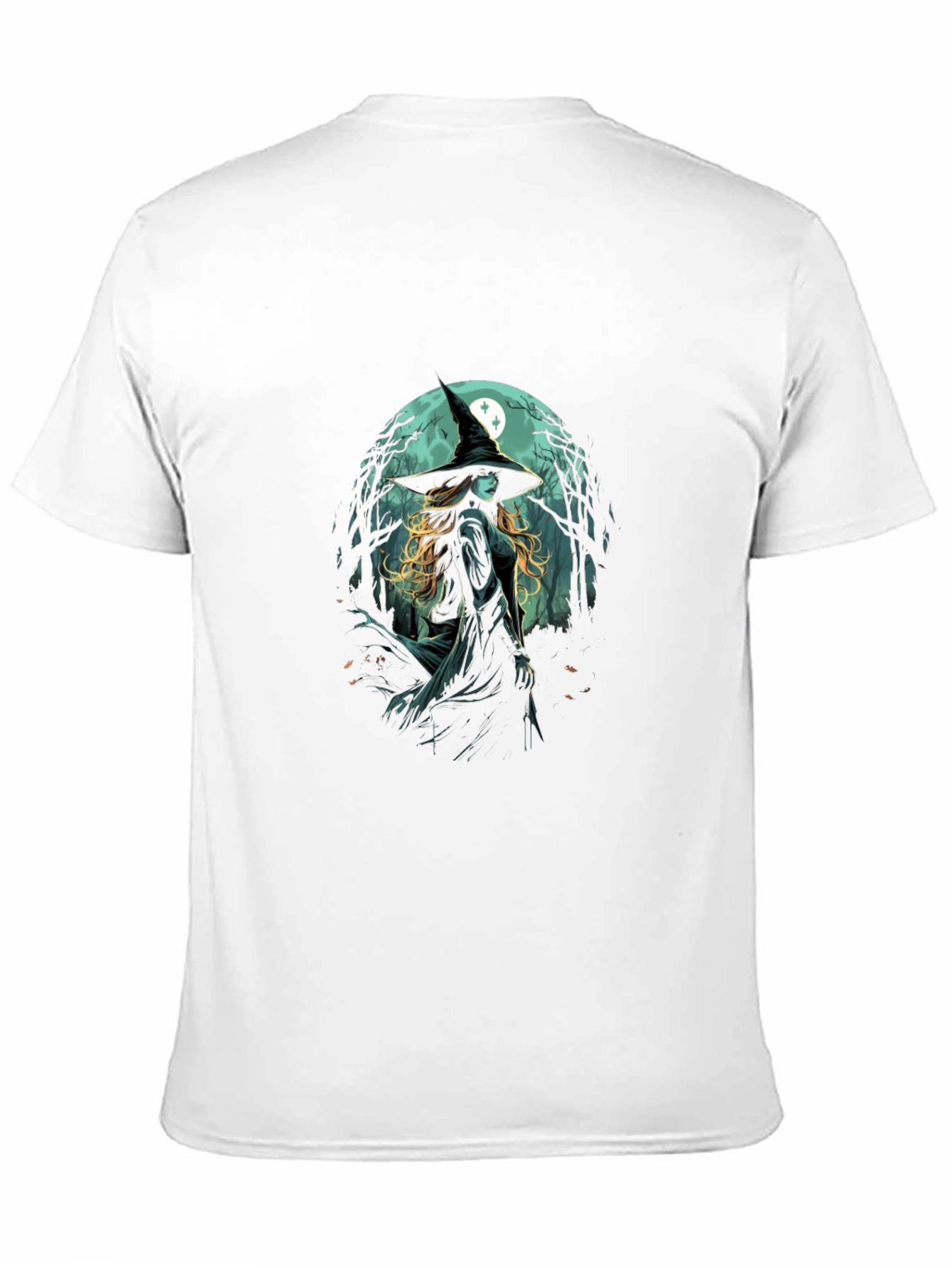 Witch Graphic T-Shirt - Halloween Style