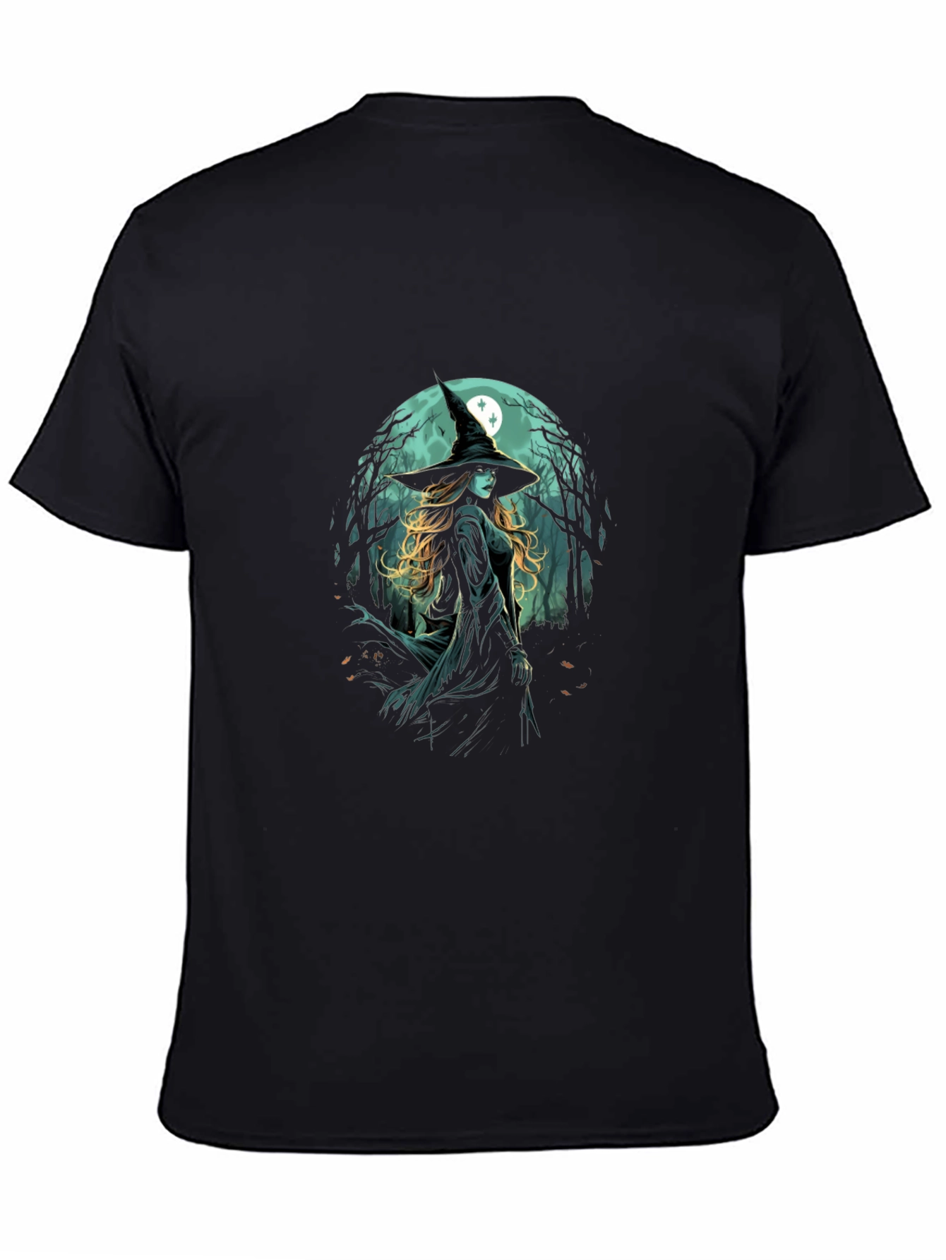 Witch Graphic T-Shirt - Halloween Style