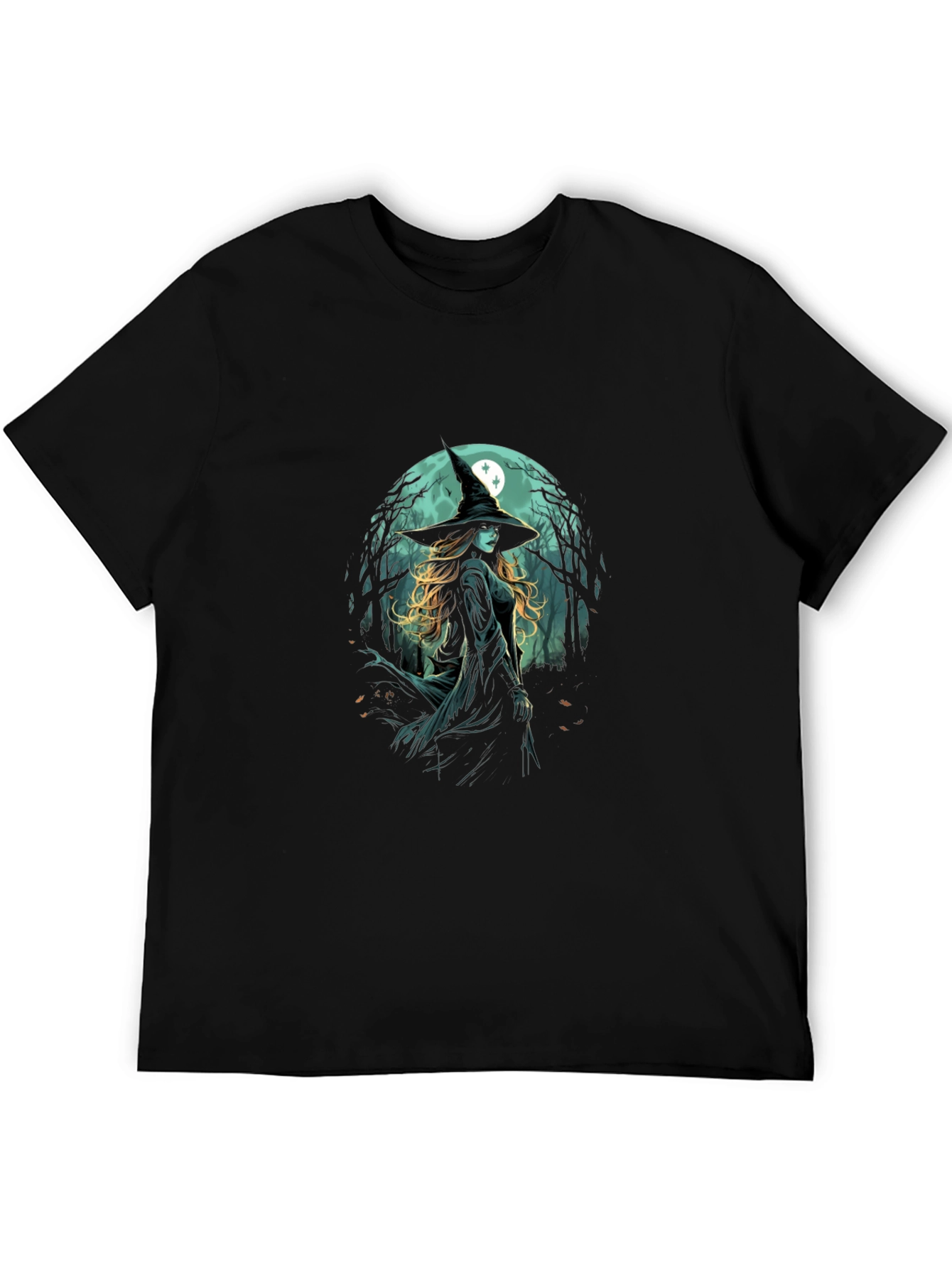 Witch Graphic T-Shirt - Halloween Style