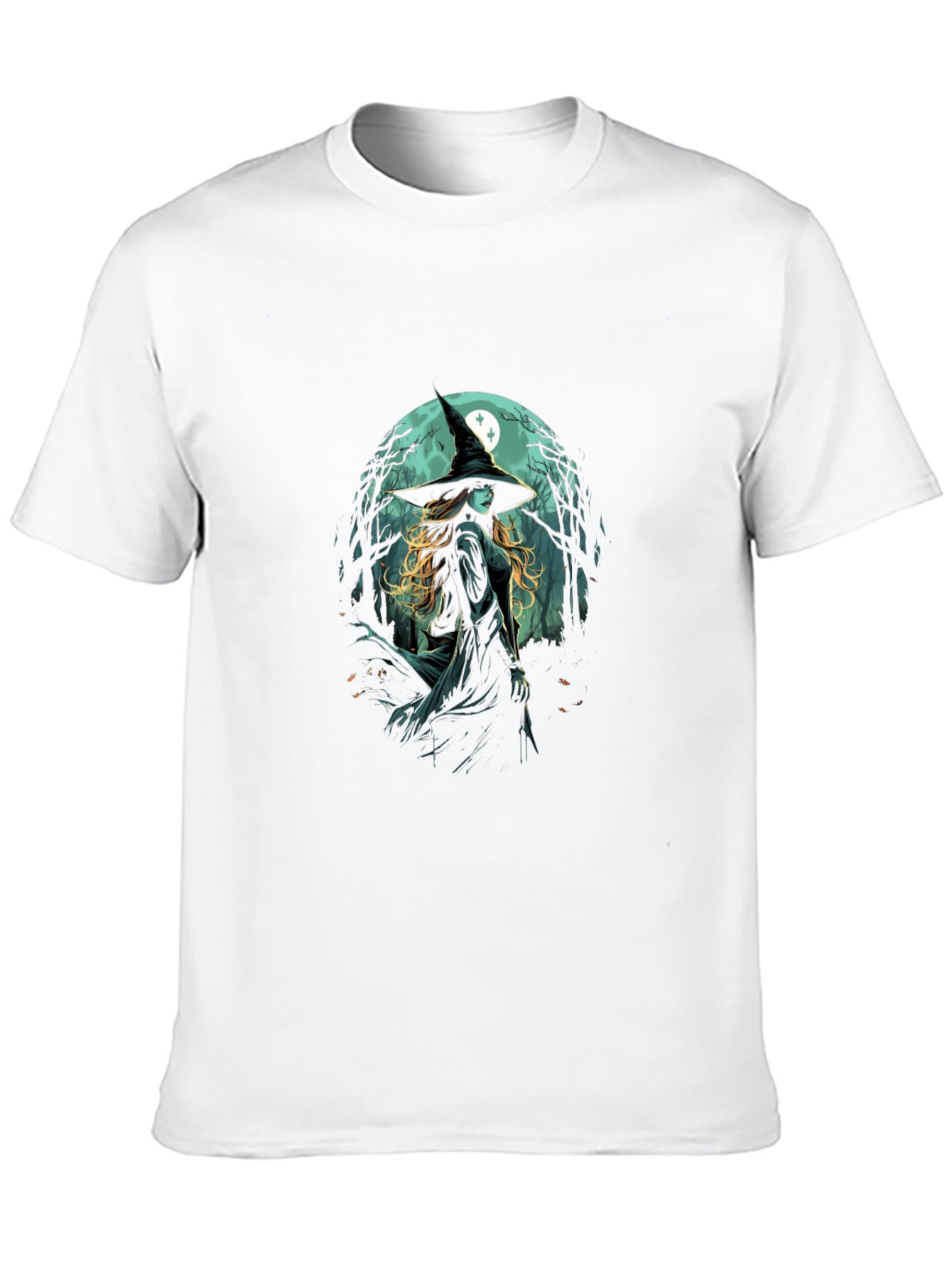 Witch Graphic T-Shirt - Halloween Style