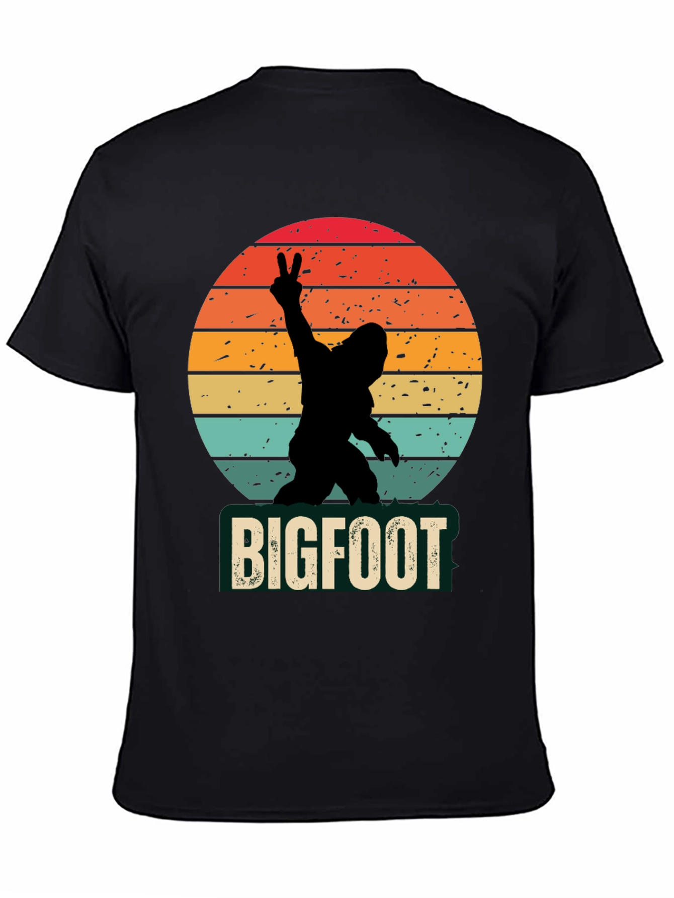 Bigfoot Sunset Graphic Tee