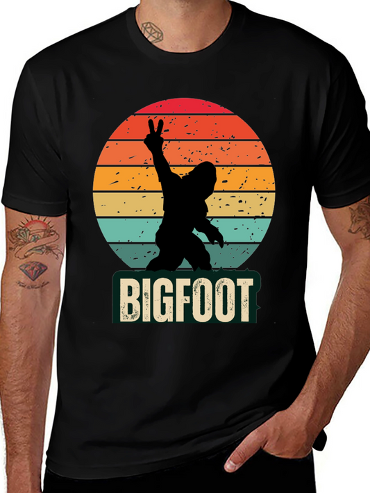 Bigfoot Sunset Graphic Tee