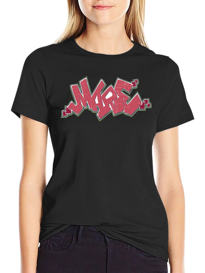Urban Graphic Tee - Cool Graffiti Style Print