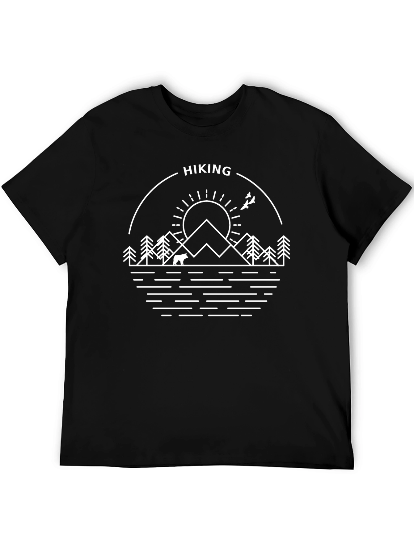 Hiking Graphic Tee - Outdoor Adventure Shirt