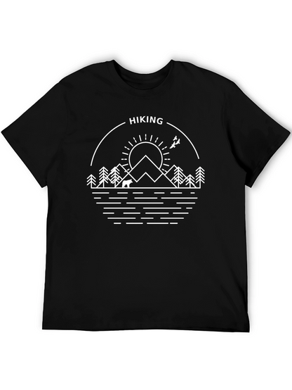 Hiking Graphic Tee - Outdoor Adventure Shirt