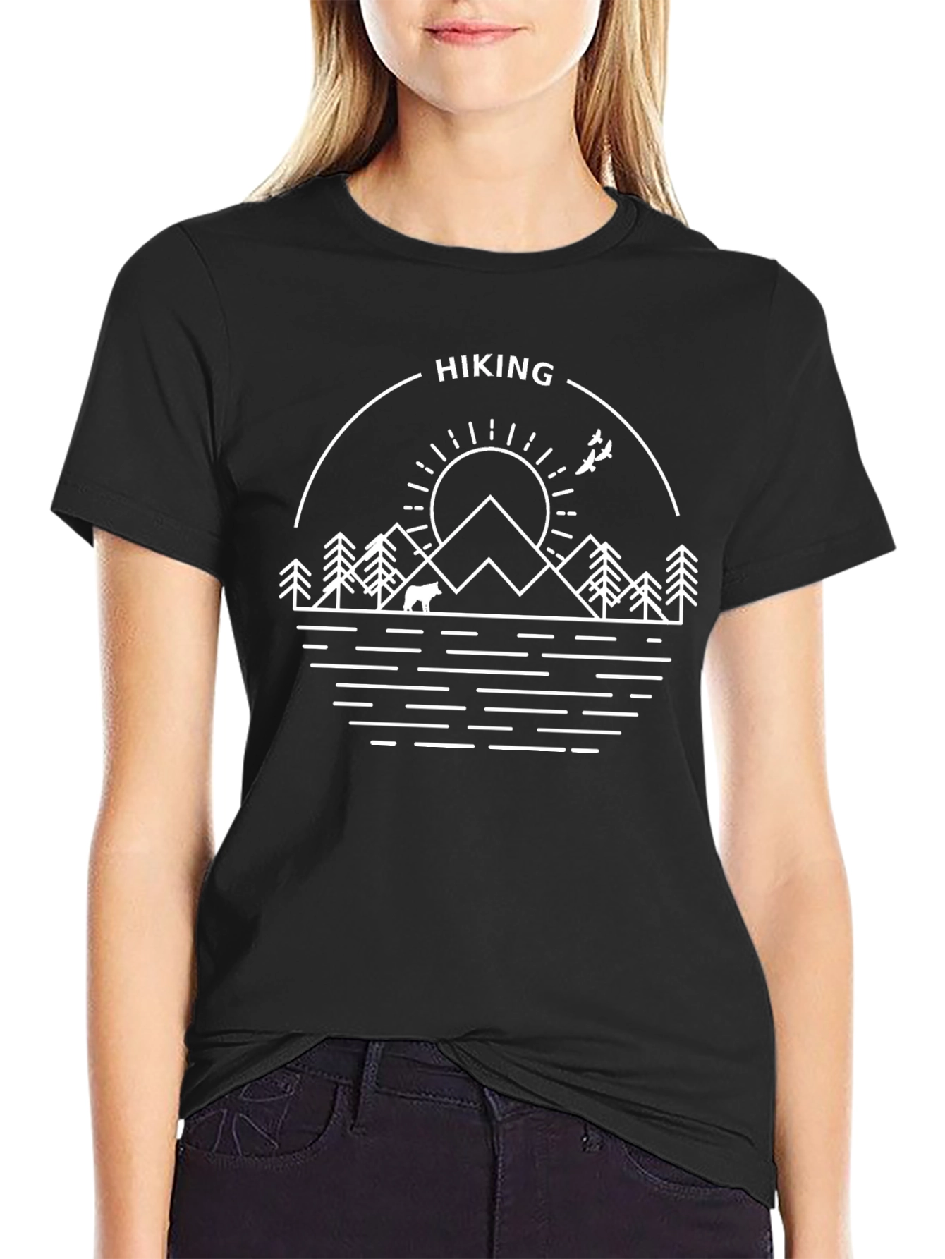 Hiking Graphic Tee - Outdoor Adventure Shirt