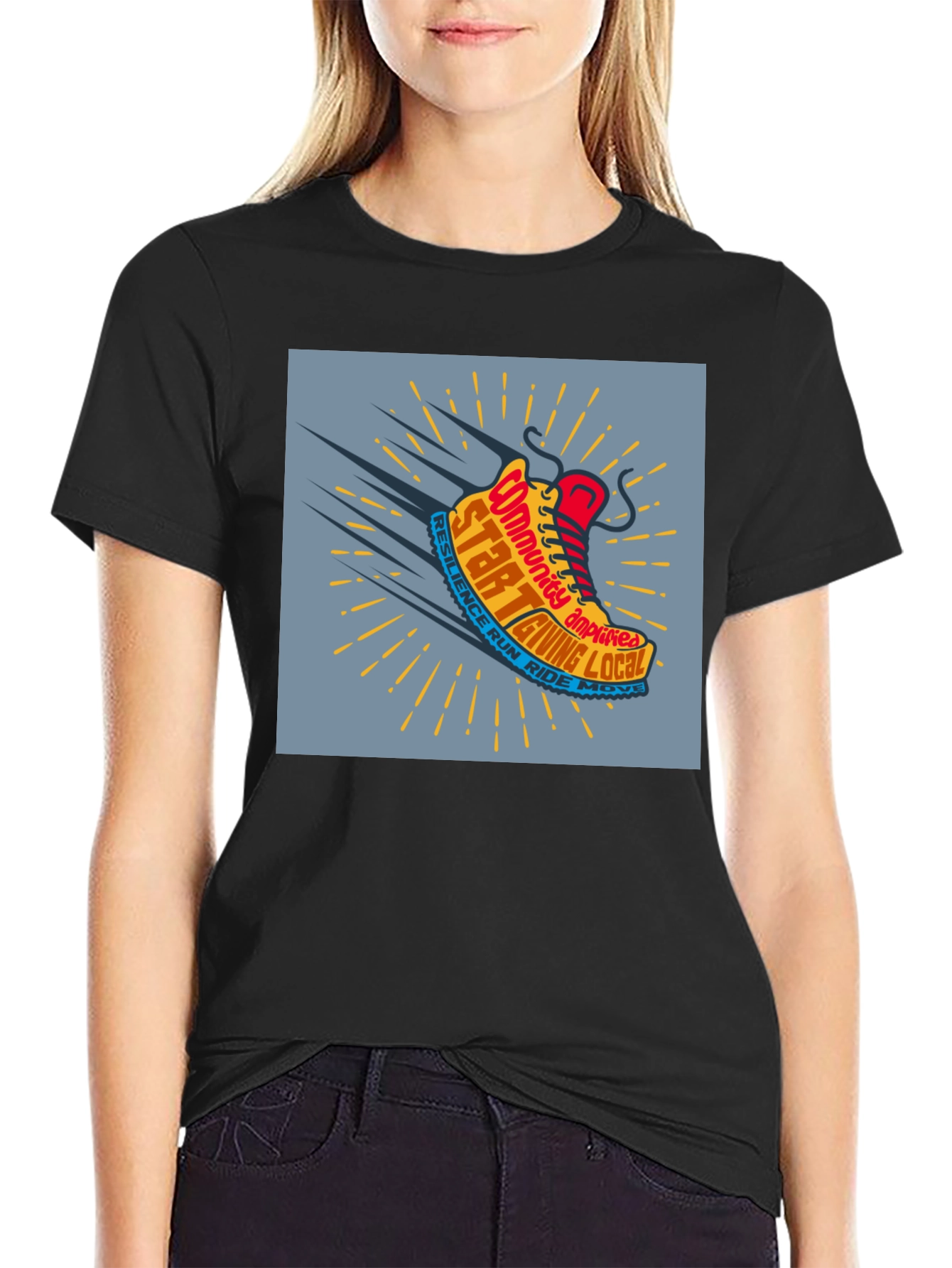 Community Run Ride T-Shirt