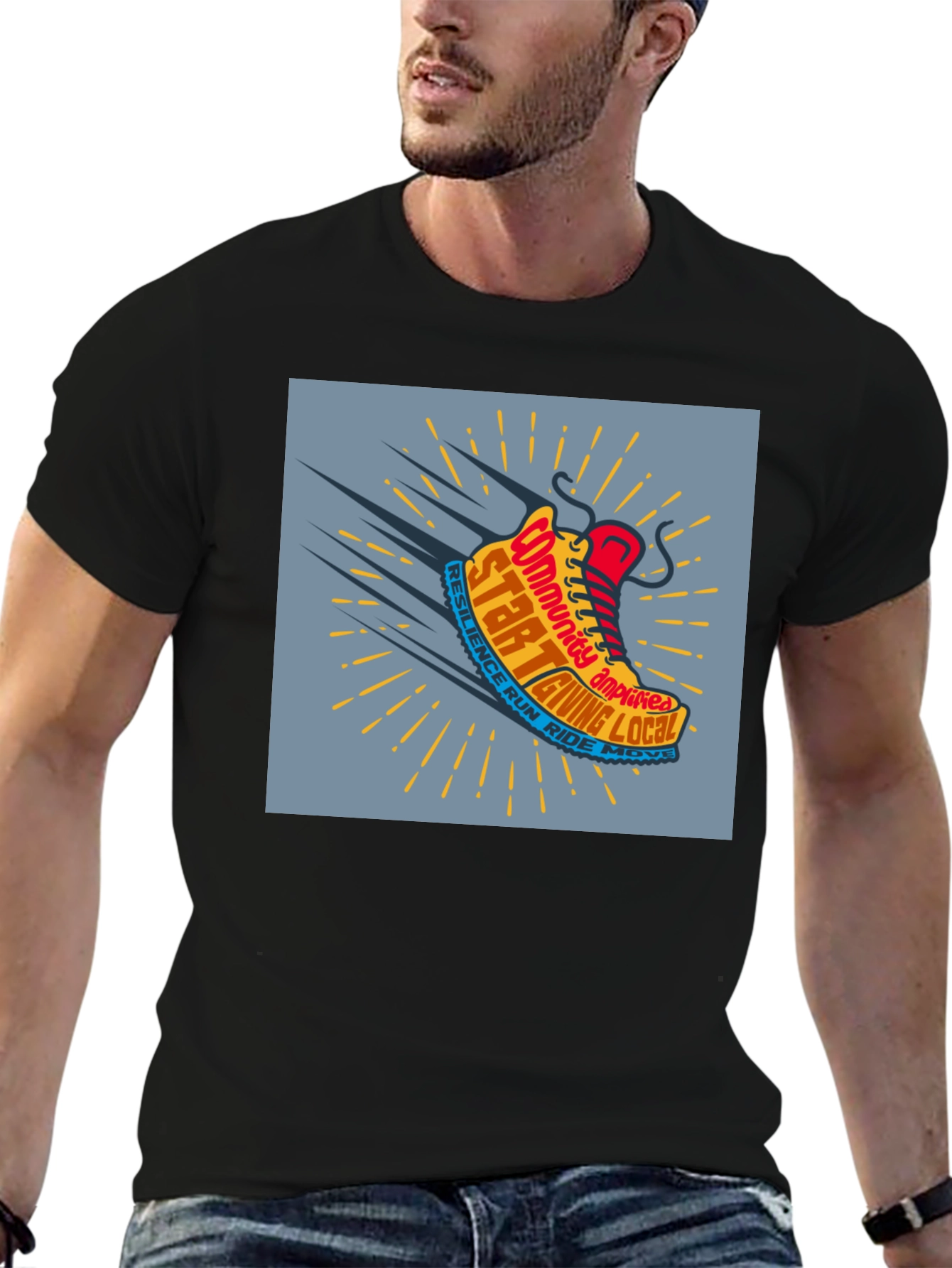 Community Run Ride T-Shirt