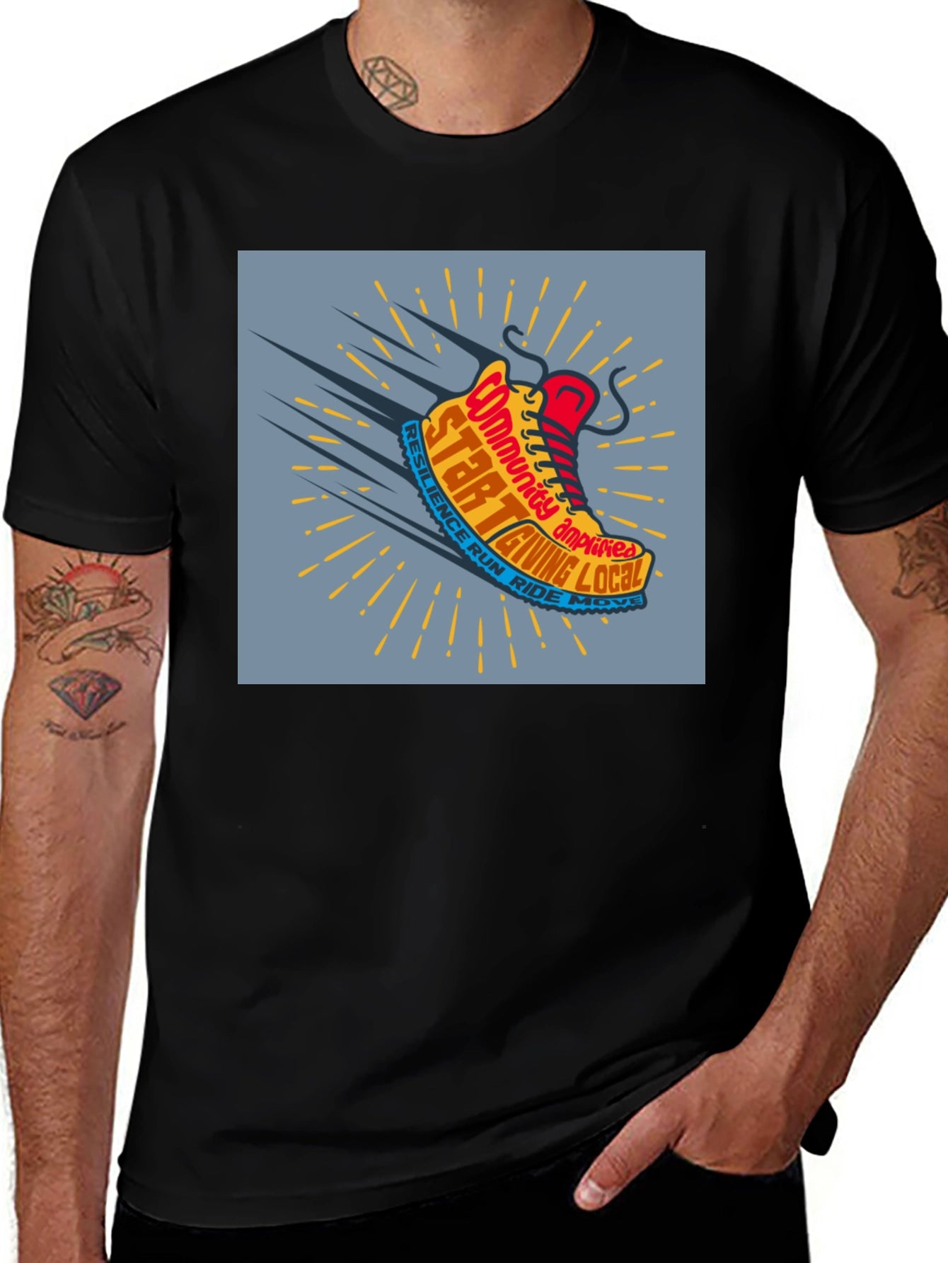 Community Run Ride T-Shirt