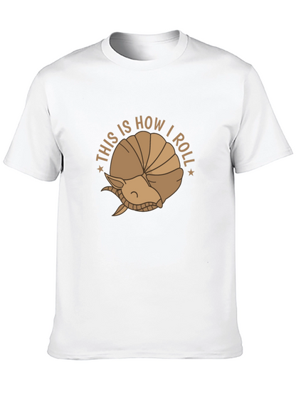 This is How I Roll T-Shirt - Armadillo Design