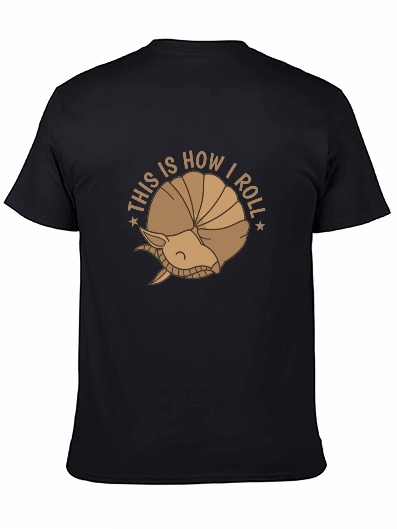 This is How I Roll T-Shirt - Armadillo Design