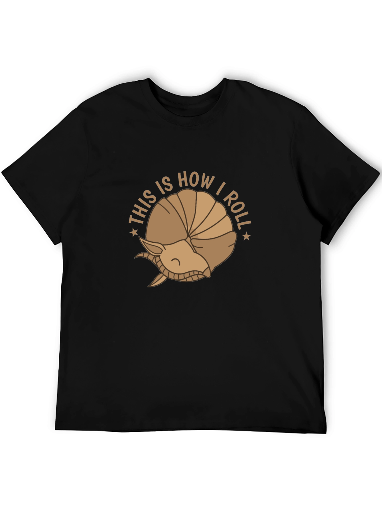 This is How I Roll T-Shirt - Armadillo Design