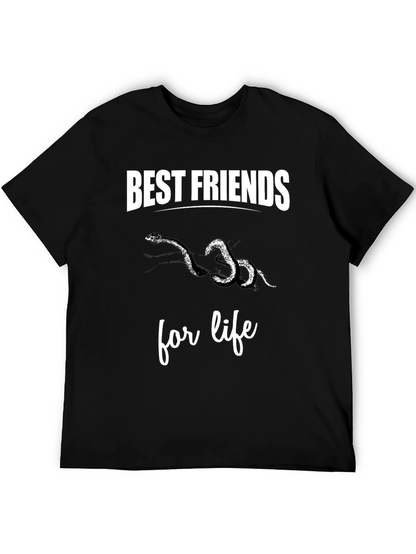 Best Friends Snakes Graphic Tee Shirt