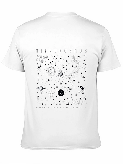 Mikrokosmos Space Print T-Shirt