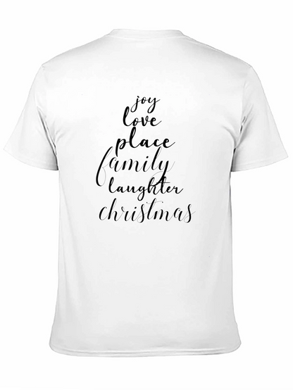 Joy Love Christmas Family T-Shirt