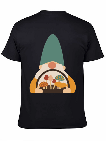Mushroom Gnome Graphic Tee - Fun & Unique Design