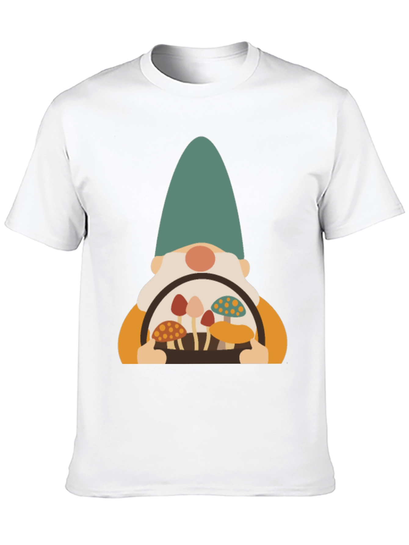 Mushroom Gnome Graphic Tee - Fun & Unique Design
