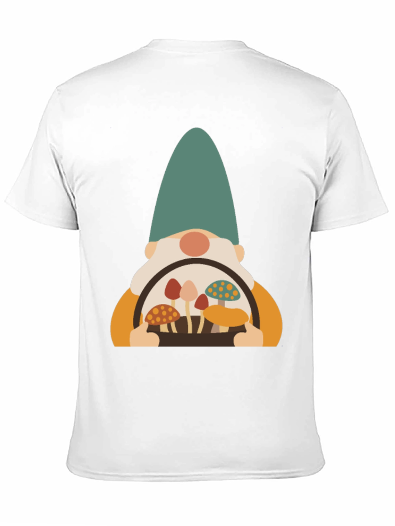 Mushroom Gnome Graphic Tee - Fun & Unique Design