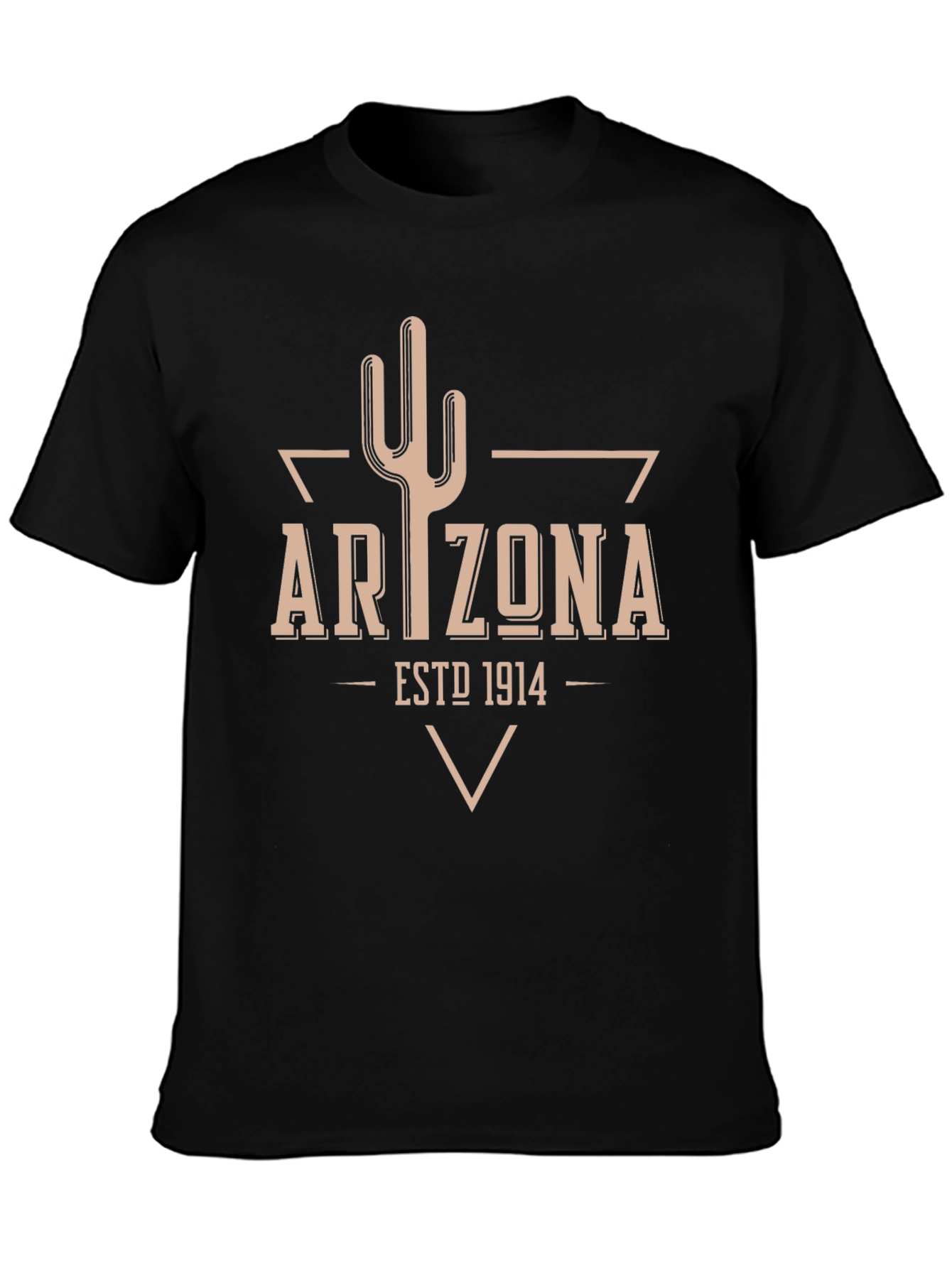 Arizona Est. 1914 Black Graphic T-Shirt