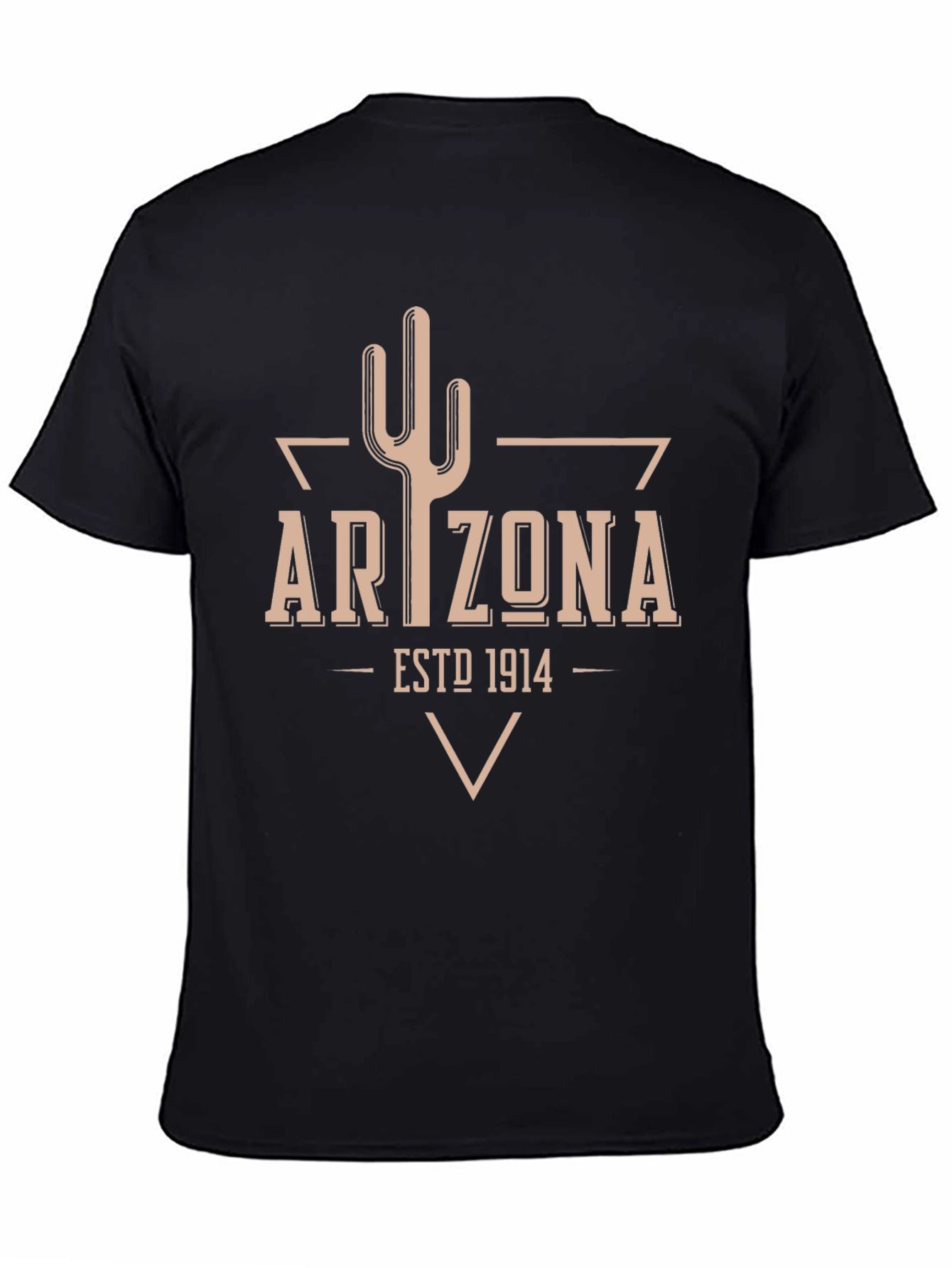 Arizona Est. 1914 Black Graphic T-Shirt