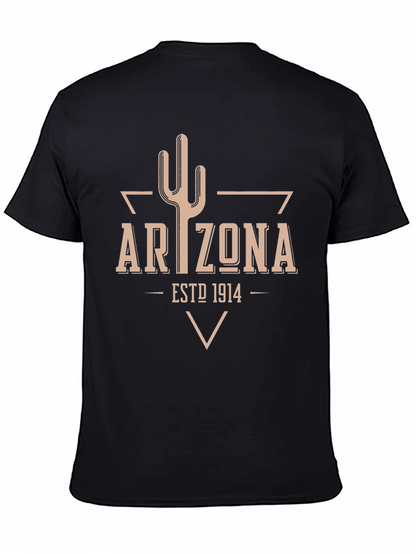 Arizona Est. 1914 Black Graphic T-Shirt