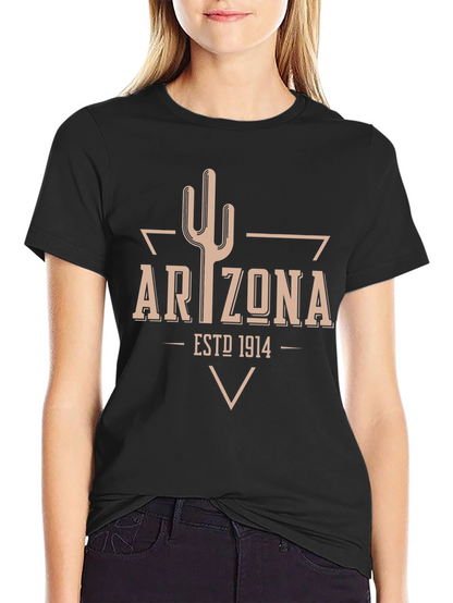 Arizona Est. 1914 Black Graphic T-Shirt