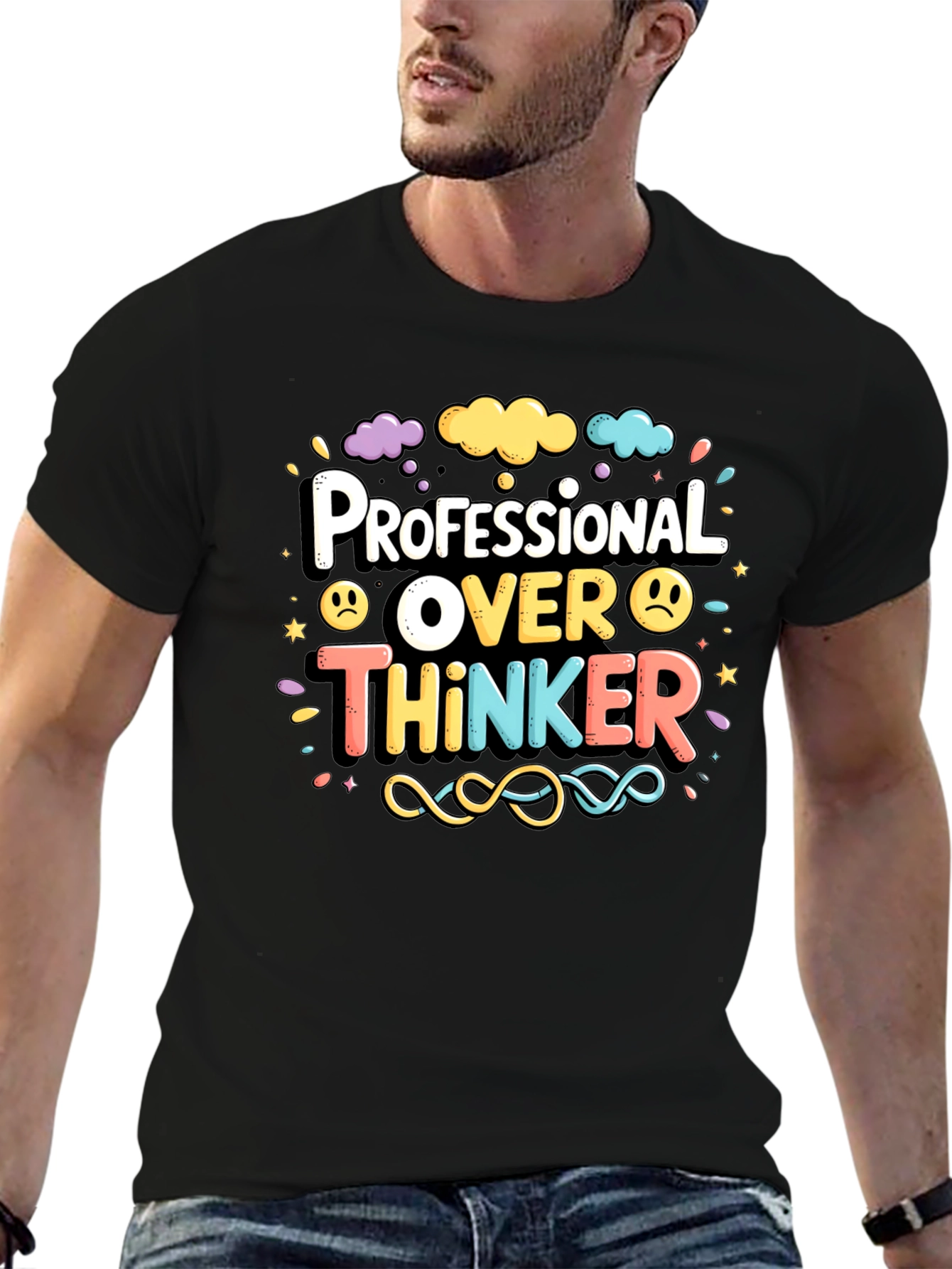 Professional Over Thinker Graphic Tee