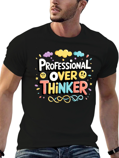 Professional Over Thinker Graphic Tee
