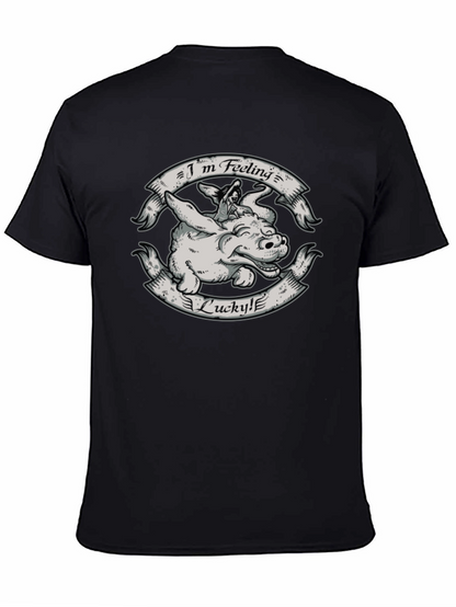 Im Feeling Lucky T-Shirt - Unique Graphic Tee