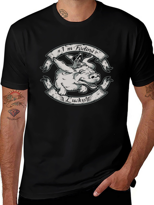 Im Feeling Lucky T-Shirt - Unique Graphic Tee