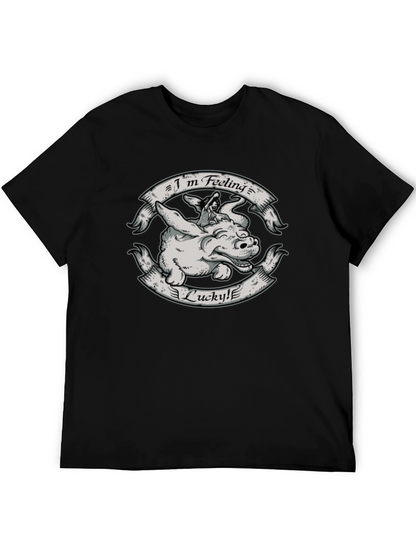 Im Feeling Lucky T-Shirt - Unique Graphic Tee