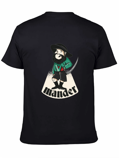 Cartoon Mander Graphic T-Shirt
