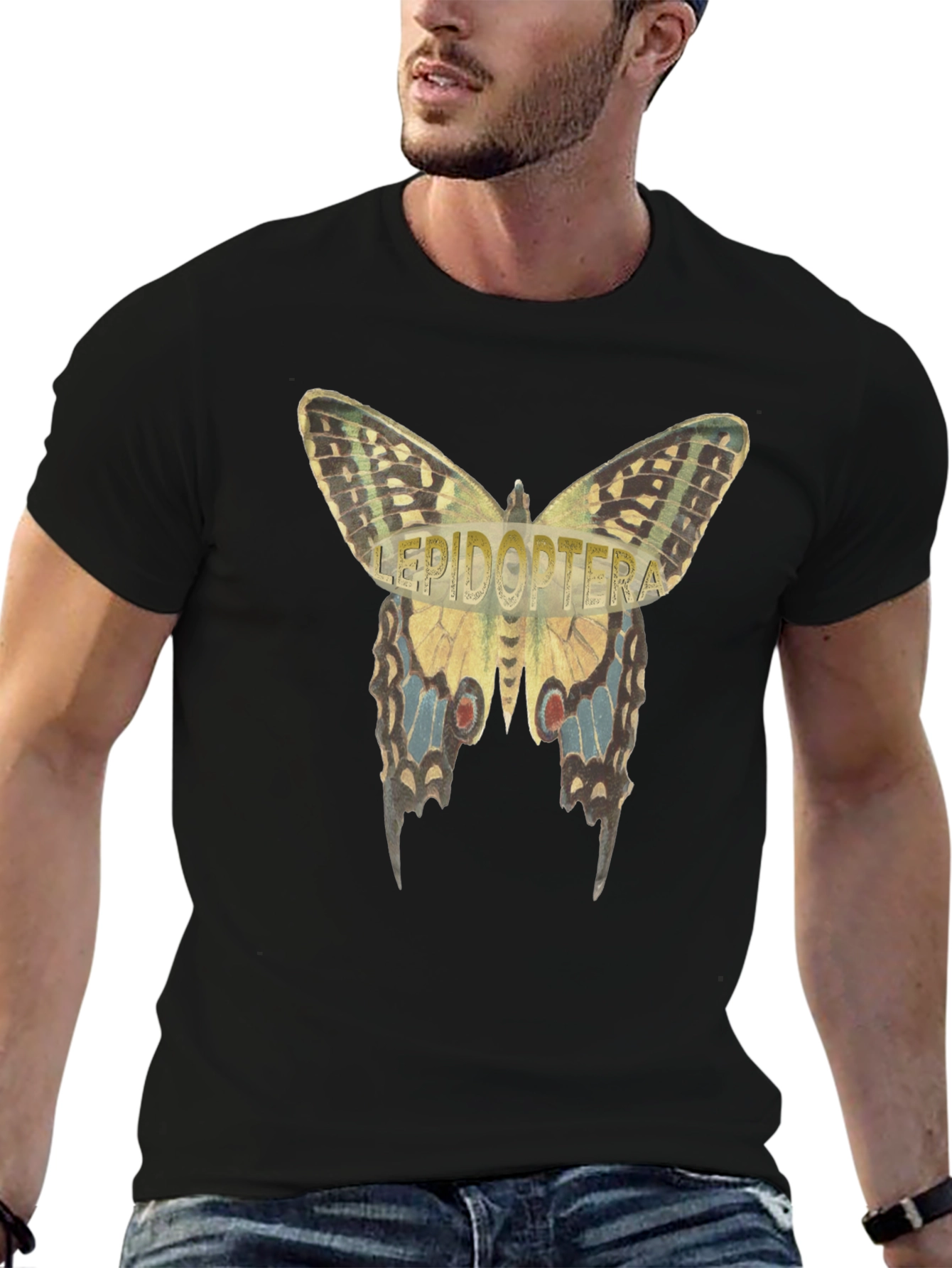 Lepidoptera Butterfly Graphic T-Shirt