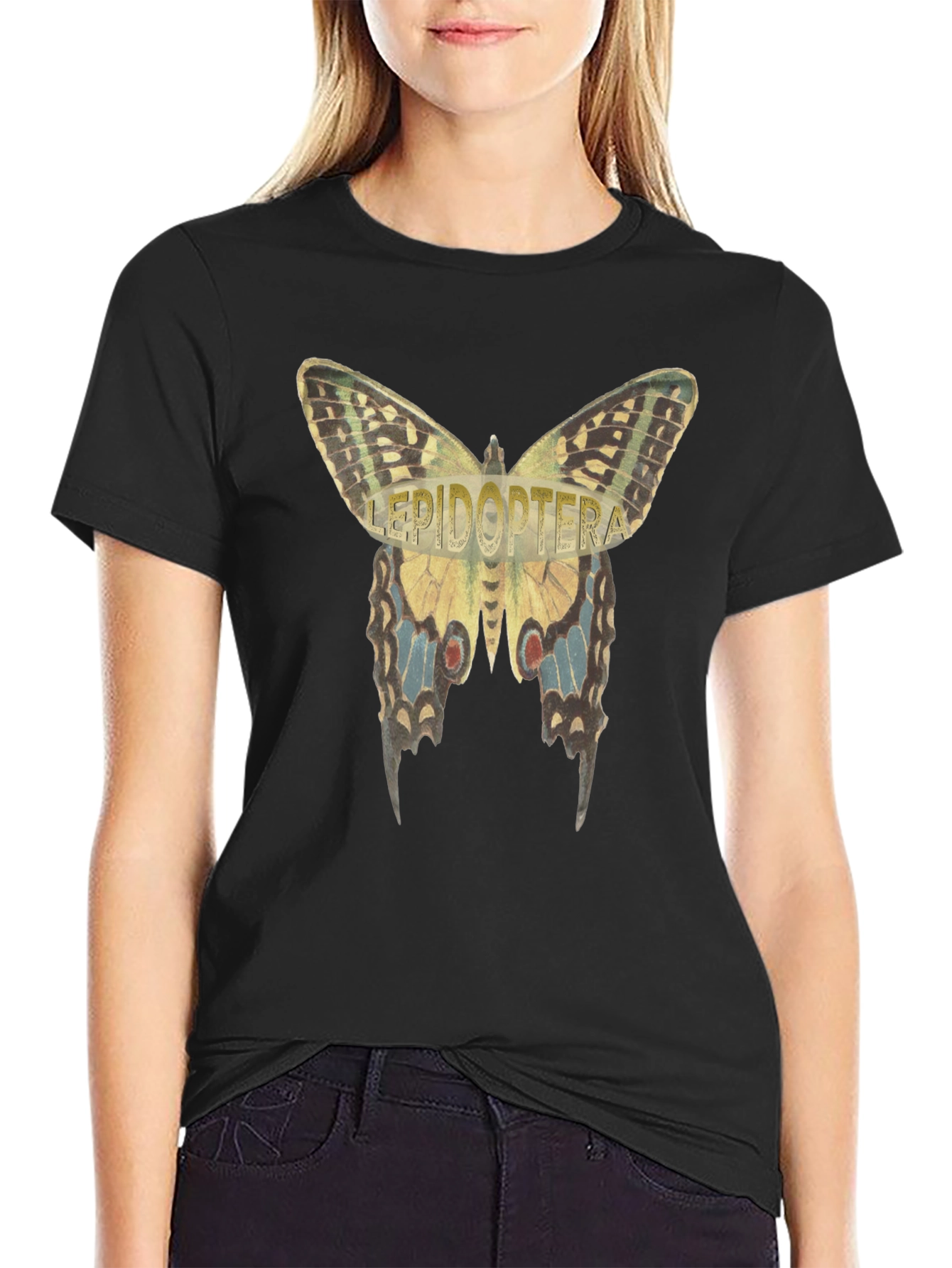 Lepidoptera Butterfly Graphic T-Shirt