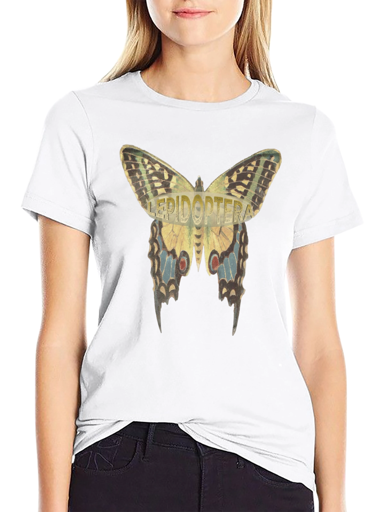 Lepidoptera Butterfly Graphic T-Shirt