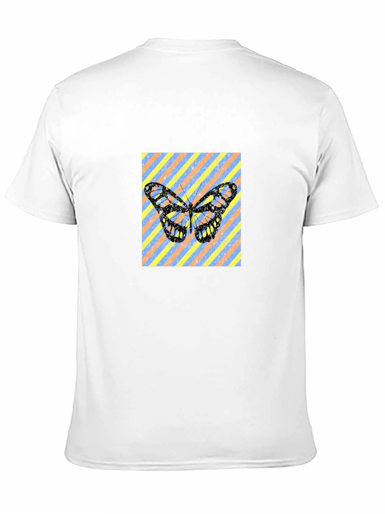 Butterfly Graphic Black Tee