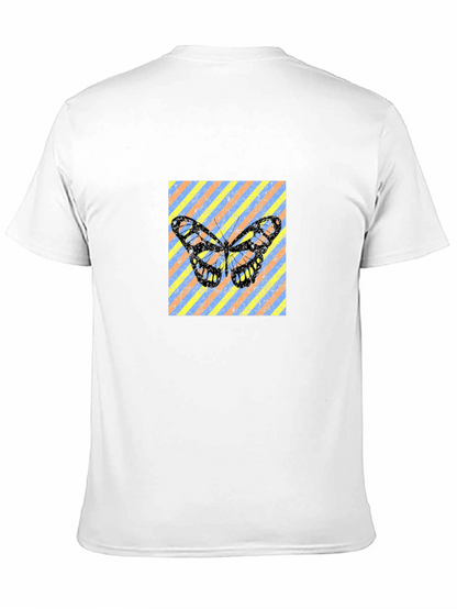 Butterfly Graphic Black Tee