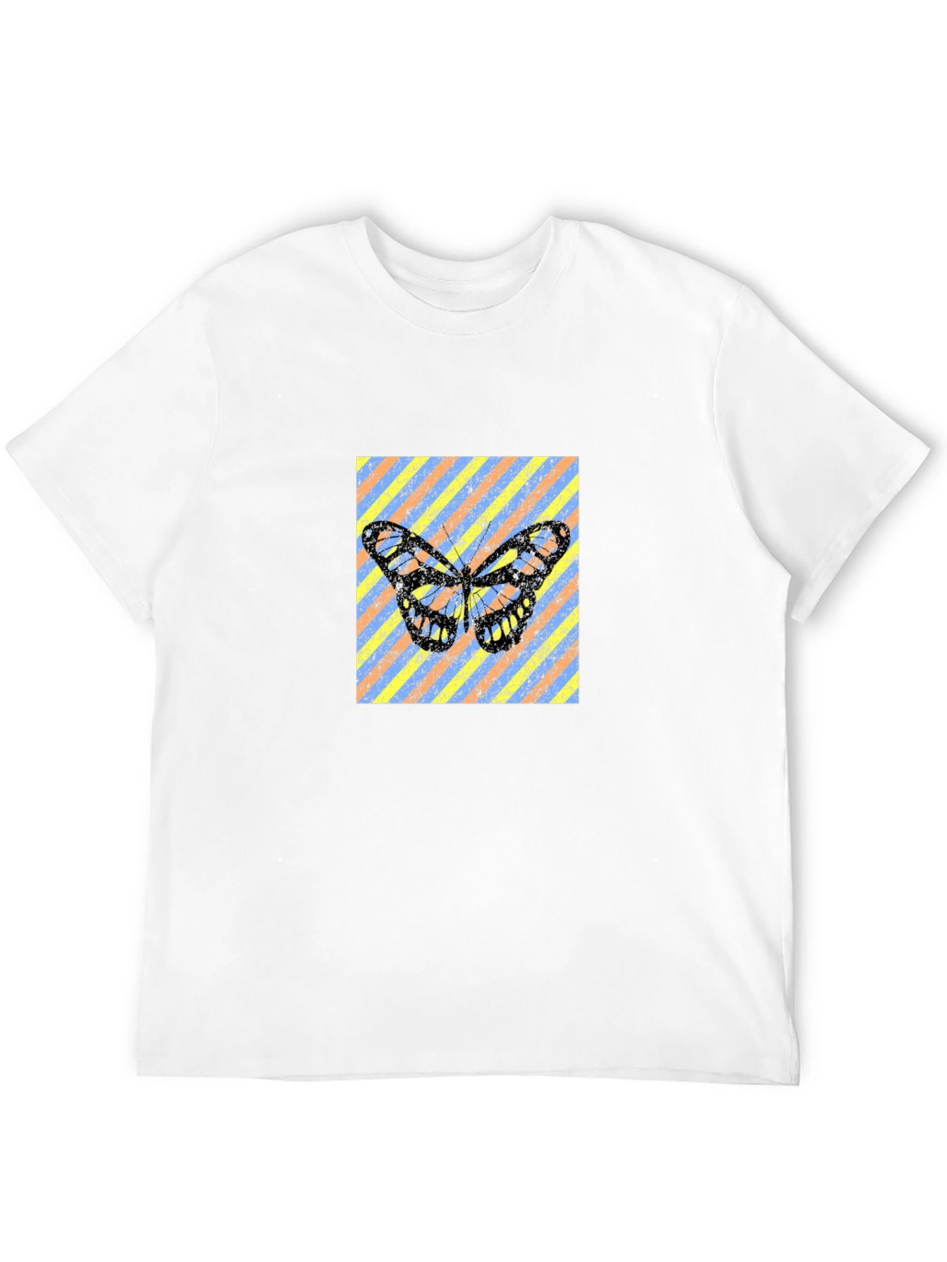 Butterfly Graphic Black Tee
