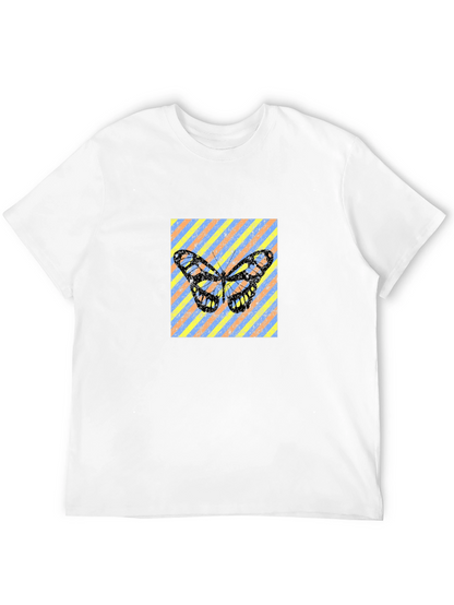 Butterfly Graphic Black Tee