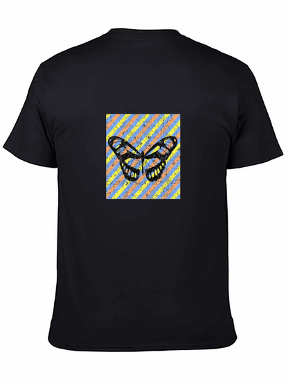 Butterfly Graphic Black Tee