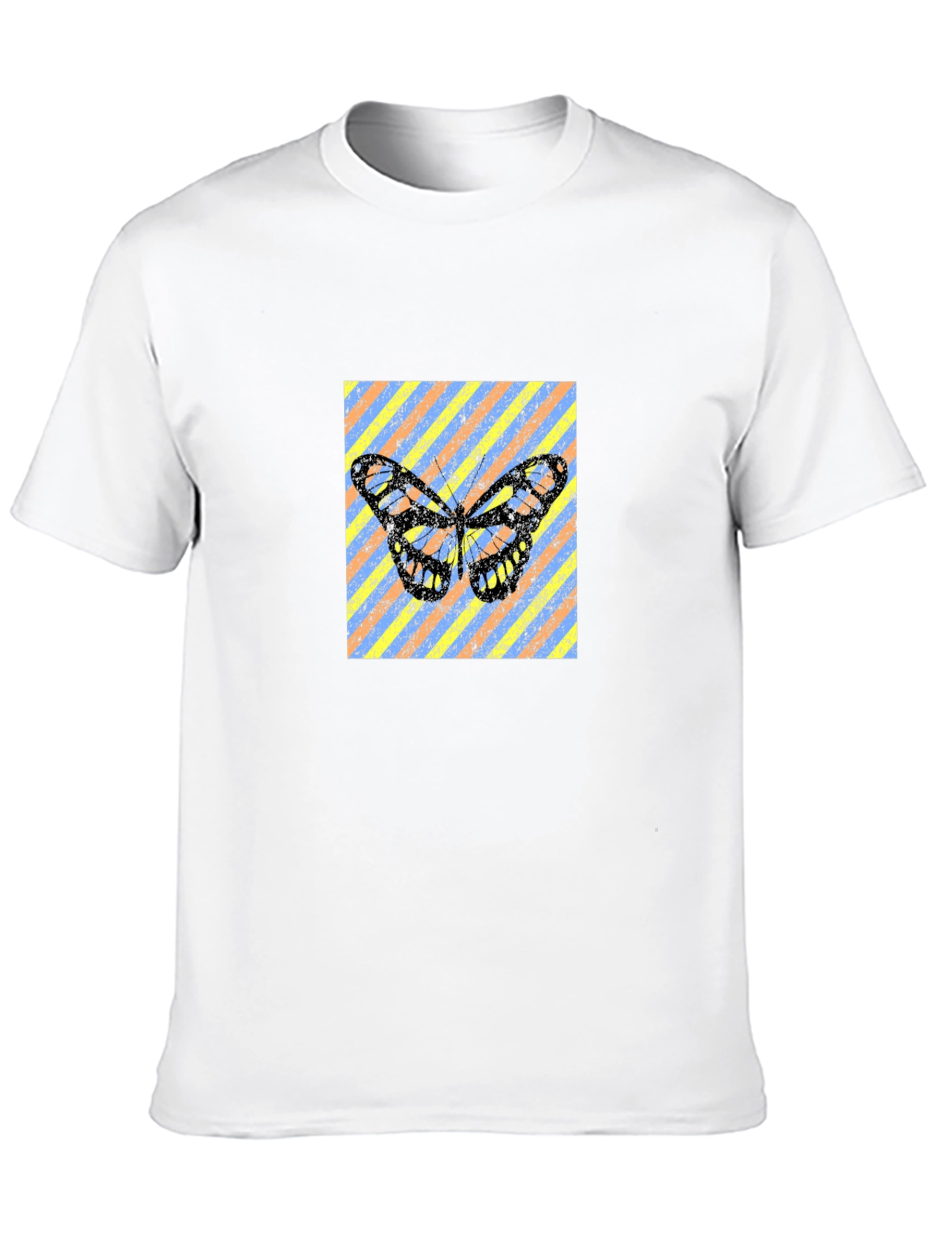 Butterfly Graphic Black Tee
